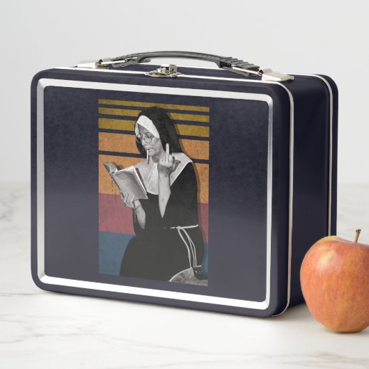 Lunch Box Fumer les soeurs style rétro (En situation)
