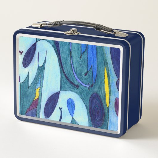 Lunch Box Fumes bleues (Devant)