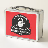 Lunch Box Funny Beach Fishing (Dos)
