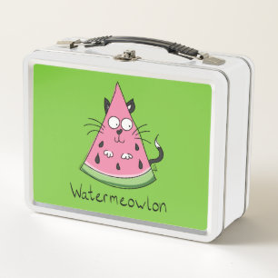Lunch Box Funny Chat Watermelon mignon Kids