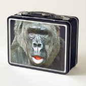 LUNCH BOX FUNNY CUTE GORILLA (Dos)