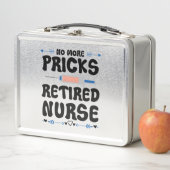 Lunch Box Funny Infirmière à la retraite - Soins infirmiers (En situation)
