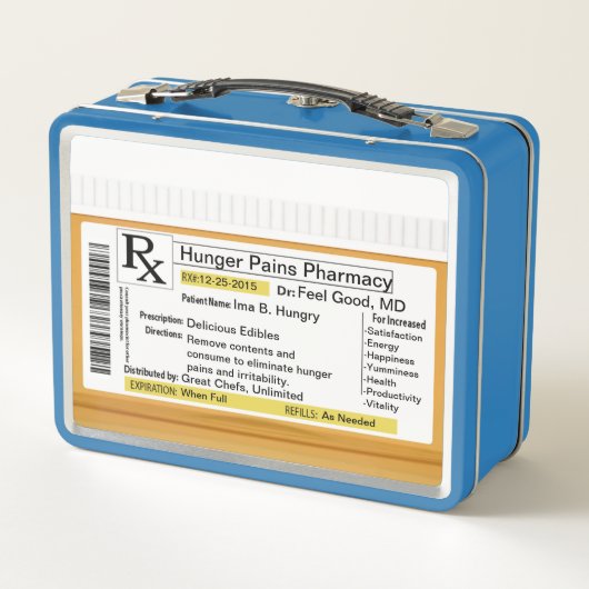 Lunch Box Funny RX personnalisé (Dos)