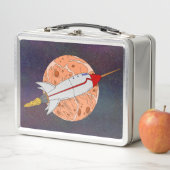 Lunch Box Fusée Rétro 2026 (En situation)