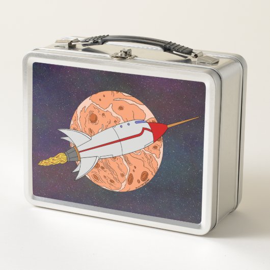 Lunch Box Fusée Rétro 2026 (Devant)