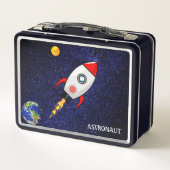 Lunch Box Fusée spatiale sur la Galaxie (Dos)