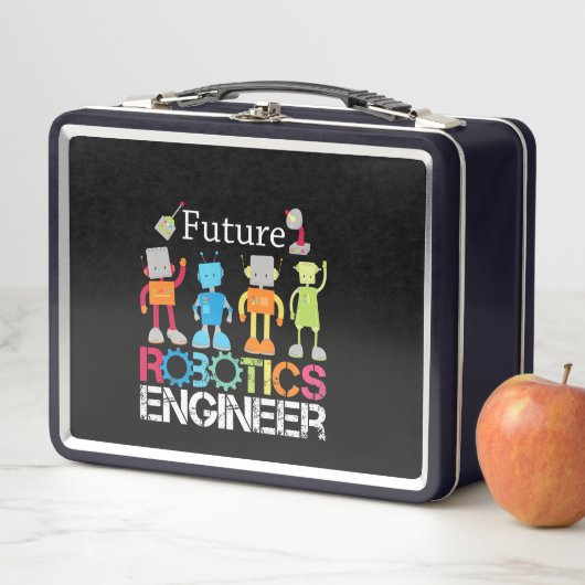 Lunch Box Futur Robotique Ingénieur Robots Costume d'amour c (En situation)