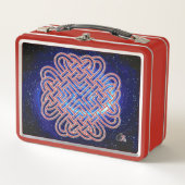 Lunch Box Galactic celtic love knot (Devant)