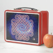 Lunch Box Galactic celtic love knot (En situation)