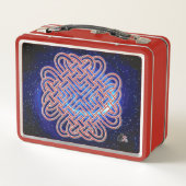 Lunch Box Galactic celtic love knot (Dos)