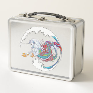 Lunch Box Gamelle 2017 en métal de Hippicorn de chef de