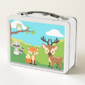 Lunch Box Gamelle d'animaux de région boisée (Dos)
