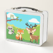 Lunch Box Gamelle d'animaux de région boisée (Devant)