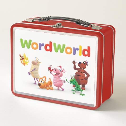 Lunch Box Gamelle de WordWorld WordFriends (Devant)