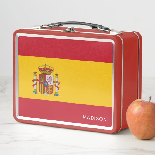 Lunch Box Gamelle nommée faite sur commande de drapeau (En situation)