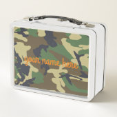 Lunch Box Gamelle personnalisée de Camo (Dos)