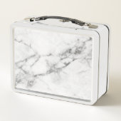 Lunch Box Gamelle personnalisée par marbre gris (Dos)