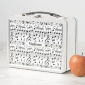 Lunch Box Gamelles nommées faites sur commande de motif de (En situation)