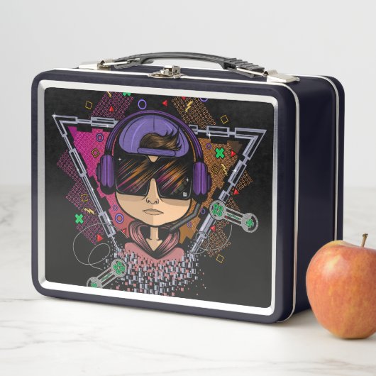 Lunch Box Gamer Boy (En situation)