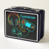Lunch Box Gamer Retro Neon (Dos)