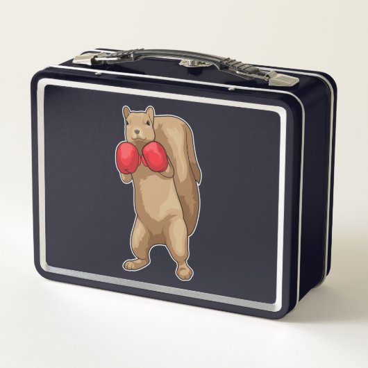 Lunch Box Gants de boîte à écureuil (Dos)