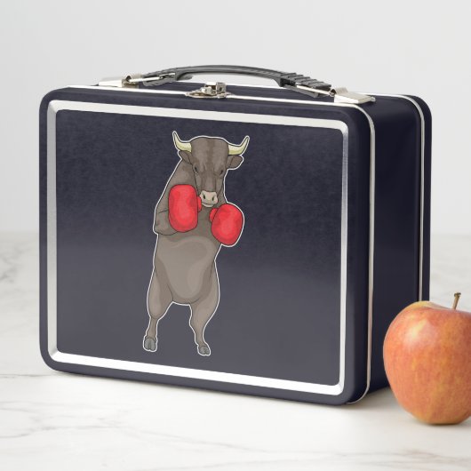 Lunch Box Gants de boxe Bull Boxer (En situation)