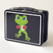 Lunch Box Gants de boxe de grenouille (Devant)