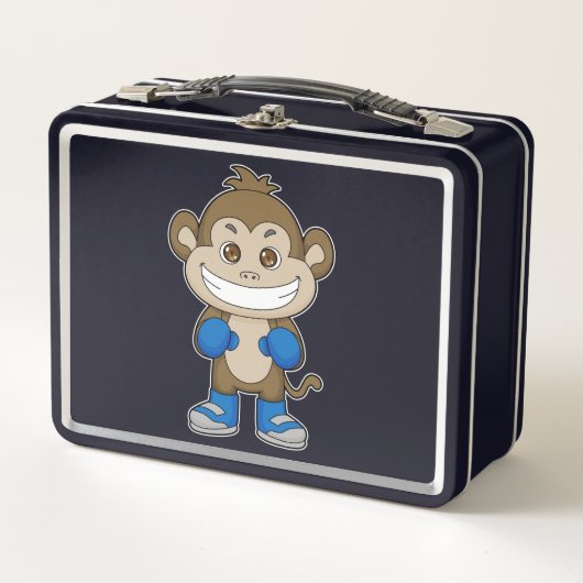 Lunch Box Gants de boxe de singe (Devant)