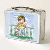 Lunch Box Garçon Ange et Chien (Dos)