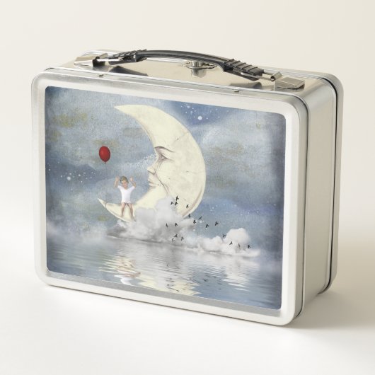 Lunch Box Garçon et lune (Dos)