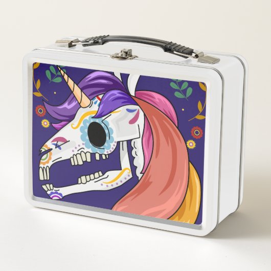 Lunch Box Garçons 4e année Unicorne (Devant)