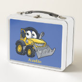 Lunch Box Garçons Cute Construction Digger Enfants (Devant)