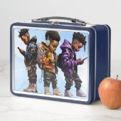 Lunch Box Garçons personnalisés (En situation)