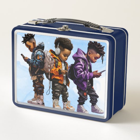 Lunch Box Garçons personnalisés (Devant)