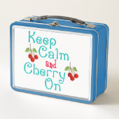 Lunch Box Gardez Le Calme Et La Cerise Sur (Devant)