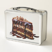 Lunch Box Gâteau au chocolat multi-couches indulgent de Slip (Dos)