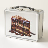 Lunch Box Gâteau au chocolat multi-couches indulgent de Slip (Devant)