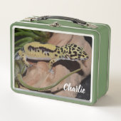 Lunch Box Gecko jaune gras (Devant)