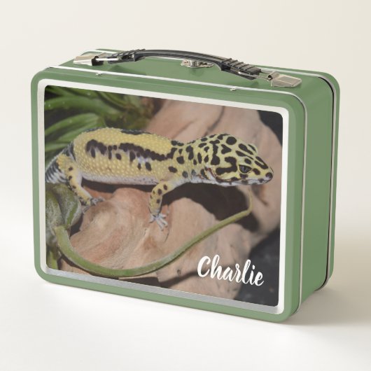 Lunch Box Gecko jaune gras (Dos)