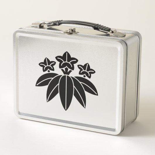 Lunch Box Gentiane de style bambou (Devant)