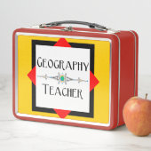 Lunch Box Géographie Bloc de couleurs de l'enseignant (En situation)