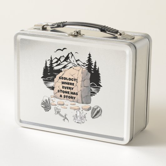 Lunch Box Géologie : Où Chaque Pierre A Une Histoire (Devant)