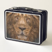 Lunch Box Geometric Lion Portrait (Dos)