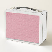 Lunch Box Géométrie de ligne : Texture Vintage moderne (Dos)