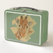 LUNCH BOX GIRAFFE "HMM" (Devant)