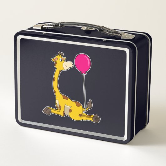 Lunch Box Giraffe with Balloon (Dos)