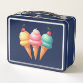 Lunch Box Glace colorée (Devant)