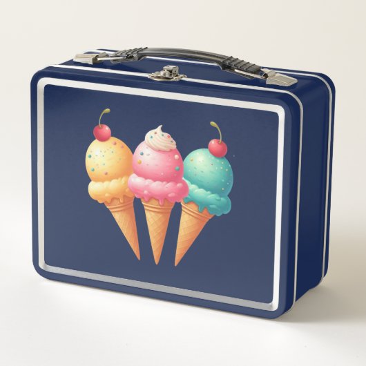 Lunch Box Glace colorée (Devant)