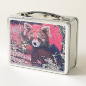 Lunch Box GlitzyAnimal_RedPanda_005 (Dos)