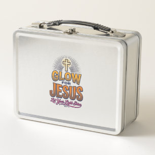 Lunch Box Glorifiez Jésus Laissez Votre Lumière Briller Chri